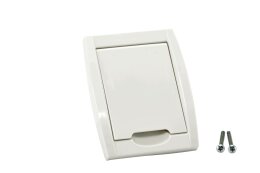 VARIOVAC Premium Kunststoffsteckdose Weiß