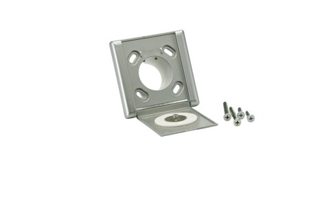 VARIOVAC Design Kunststoffsteckdose edelstahl-design RAL9007