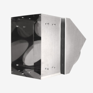 VARIOVAC Schurrenkasten mit 45° Winkel Abgang -...
