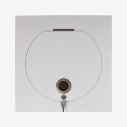 VARIOVAC Einwurftür SUPERIOR SQUARE (Weiß) - Wäscheabwurfschacht