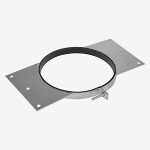 VARIOVAC Schachtauflager GERADE - Ø 250 mm Edelstahl