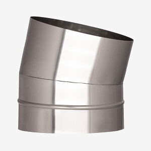 VARIOVAC Schachtbogen 15° - Ø 285 mm Edelstahl