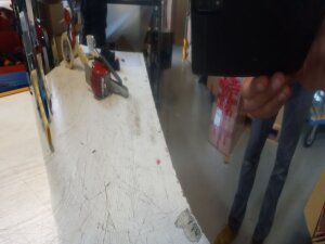 B-WARE:VARIOVAC Automatikklappe - selbstschlie&szlig;end - Edelstahl &Oslash; 300 mm