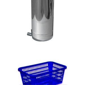 B-WARE:VARIOVAC Automatikklappe - selbstschlie&szlig;end - Edelstahl &Oslash; 300 mm