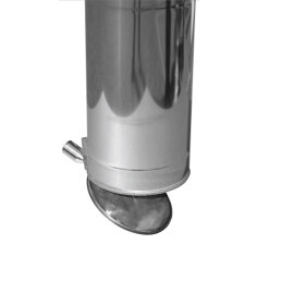 B-WARE:VARIOVAC Automatikklappe - selbstschließend - Edelstahl Ø 300 mm
