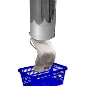 B-WARE: VARIOVAC Automatikklappe - selbstschlie&szlig;end - Edelstahl &Oslash; 300 mm