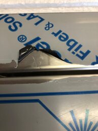 B-WARE: Einwurftür QUATTRO PUSH S (Edelstahl)