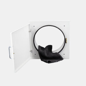 VARIOVAC Einwurftür Easy-Line DN280 RAL9016 -...