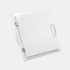 VARIOVAC Einwurft&uuml;r Easy-Line DN280 RAL9016 - Wei&szlig;