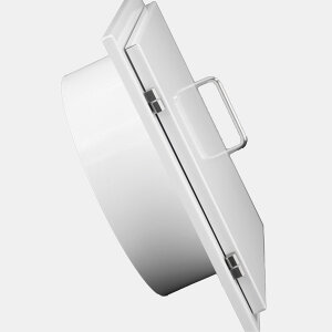 VARIOVAC Einwurft&uuml;r Easy-Line DN280 RAL9016 - Wei&szlig;