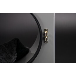 VARIOVAC Einwurftür Easy-Line DN280 RAL7037 - Staubgrau