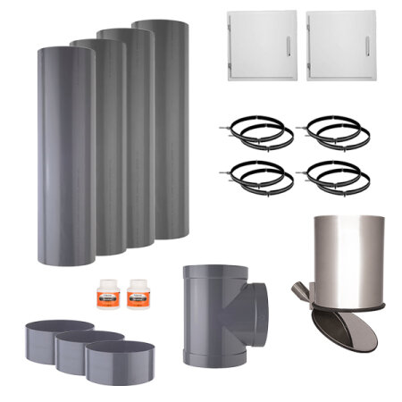 VARIOVAC Komplett-Set 3: DN285 mm PVC  - jetzt konfigurieren!