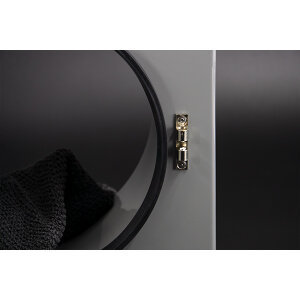 VARIOVAC Einwurft&uuml;r Easy-Line DN250 f. PVC-Rohr RAL7037 - Staubgrau