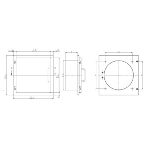 VARIOVAC Einwurftür Easy-Line DN250 f. PVC-Rohr -...