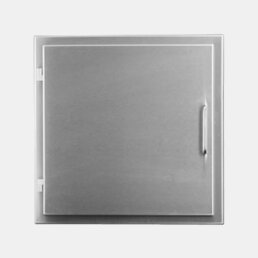 VARIOVAC Einwurftür Easy-Line DN250 - Edelstahl