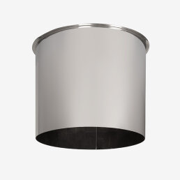 VARIOVAC Verblendung aus Edelstahl für PVC Schachtrohre Ø 300 mm