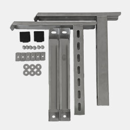 Wandstütze für Schachtauflager (Edelstahl) 750mm