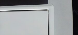 B-WARE: VARIOVAC Einwurft&uuml;r QUATTRO PUSH SLIM S (Wei&szlig;)