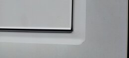 B-WARE: VARIOVAC Einwurftür QUATTRO PUSH SLIM S (Weiß)