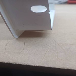 B-Ware: Variovac Einwurft&uuml;r QUATTRO PUSH SLIM (Wei&szlig;)