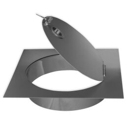 B-Ware: Variovac Einwurftür SUPERIOR SQUARE (Edelstahl)